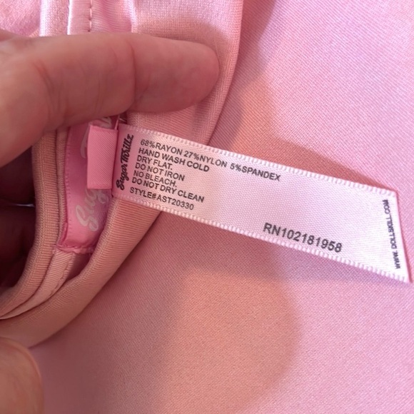 Dolls Kill Sugar Thrillz Hollywood Dream Mesh Skirt, Lined, Strech,EUC, Size Lg - Picture 4 of 13